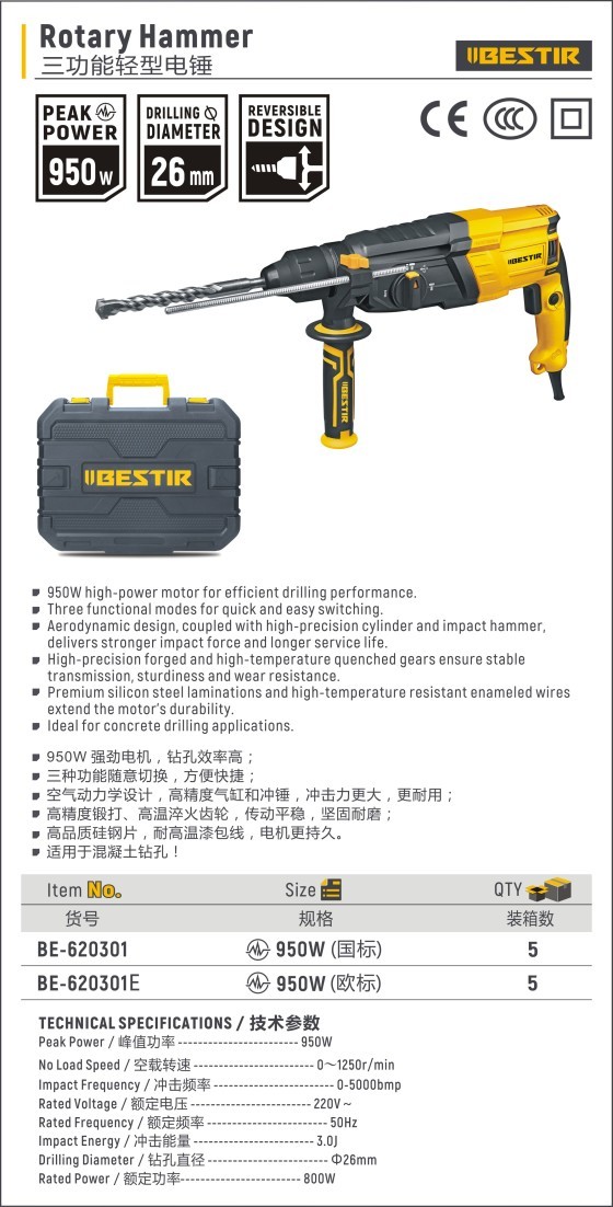 Electric Hammer BE-620102E - Image 2