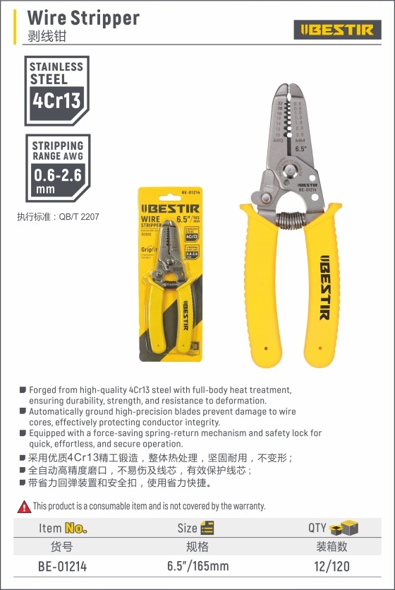 Wire Stripper BE-01214 - Image 2