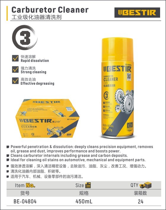 Carburetor Cleaner BE-04804 - Image 2